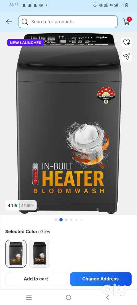 Whirlpool washing Machine 9kg full automatic magic clean