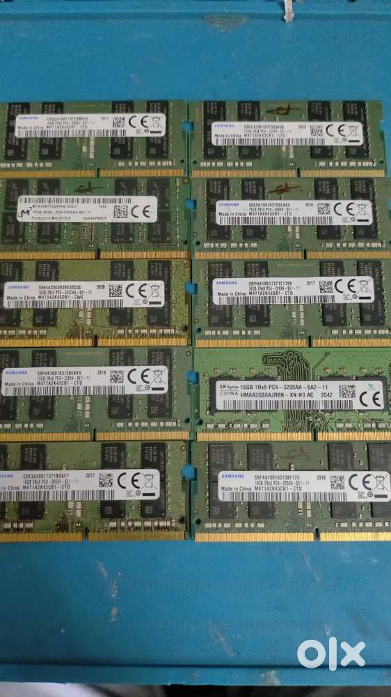 16gb ddr4 laptop ram and 512gb SSD nvme