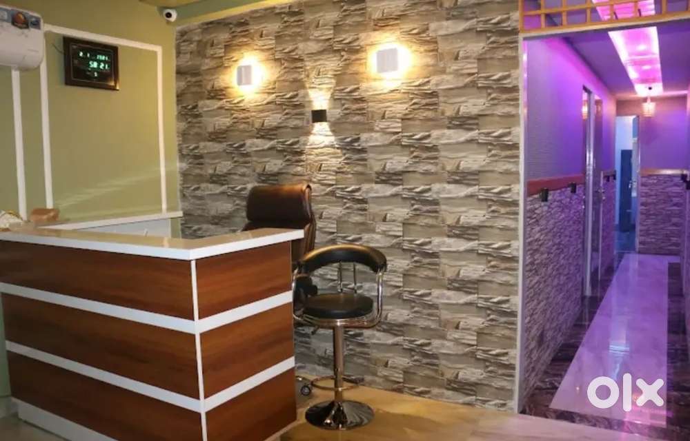 Reception and spa office