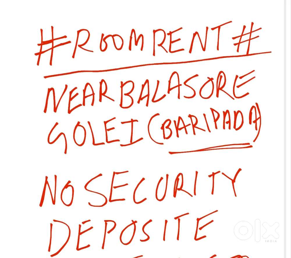 Room Near BALASORE GOLEI IN PRIME LOCATION# NO SECURITY# I