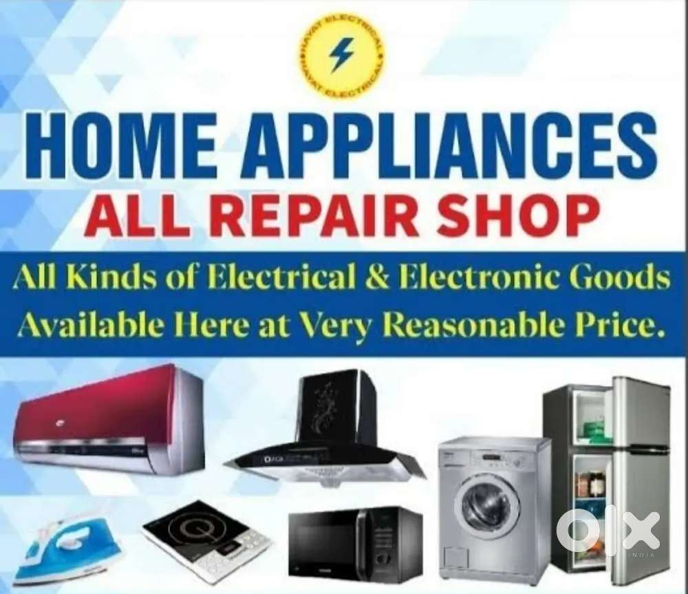 All types of home appliances