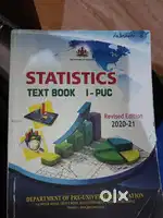 1st puc statistics textbook