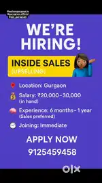 Telesales profile for gurgaon location