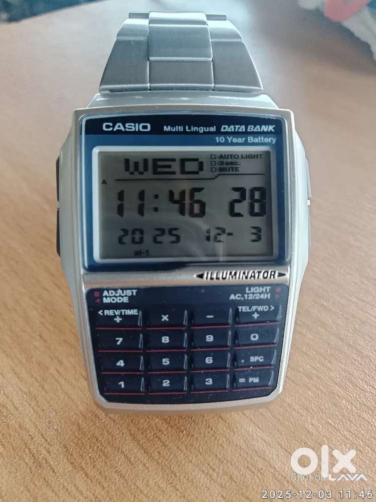 Casio data bank original with vintage box