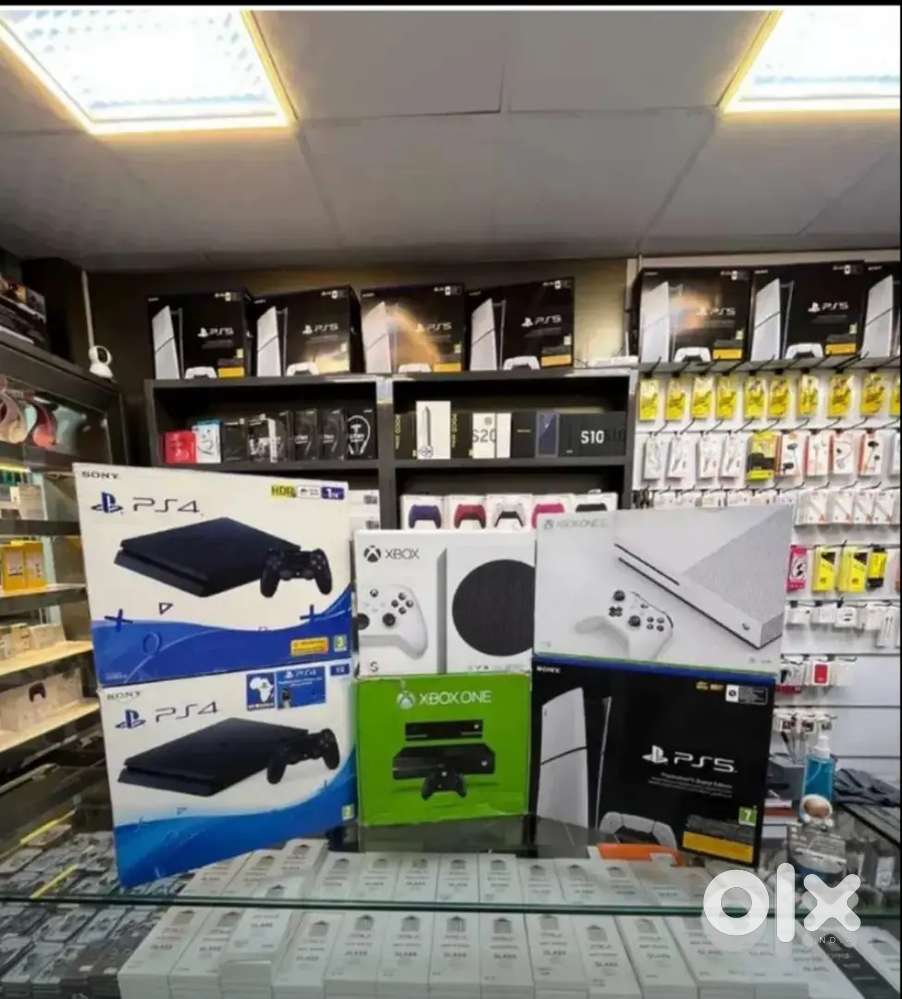 Exchange your old gaming console to new PS5 or X box series