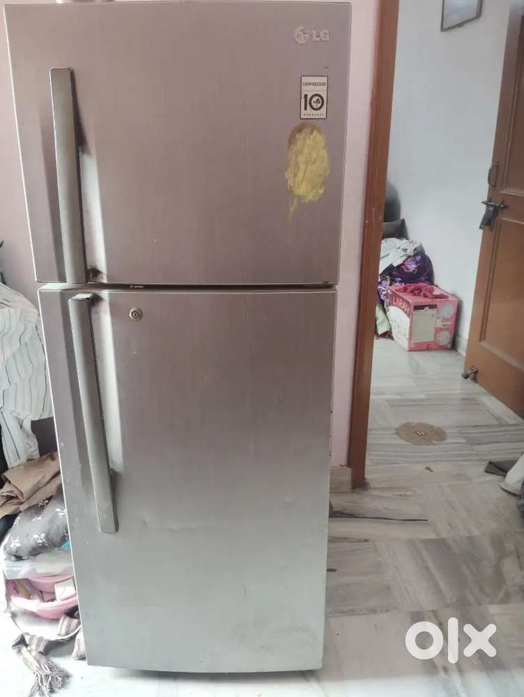 LG 258L 4 star  Double Door Refrigerator GL-274PMG4, Silver Ultima