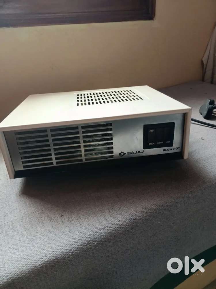 Bajaj company room heater blow hot