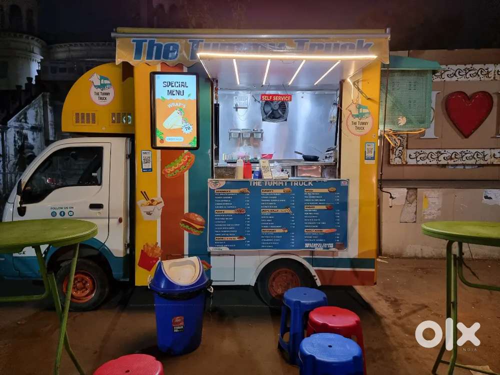 Food truck complete setup for sale