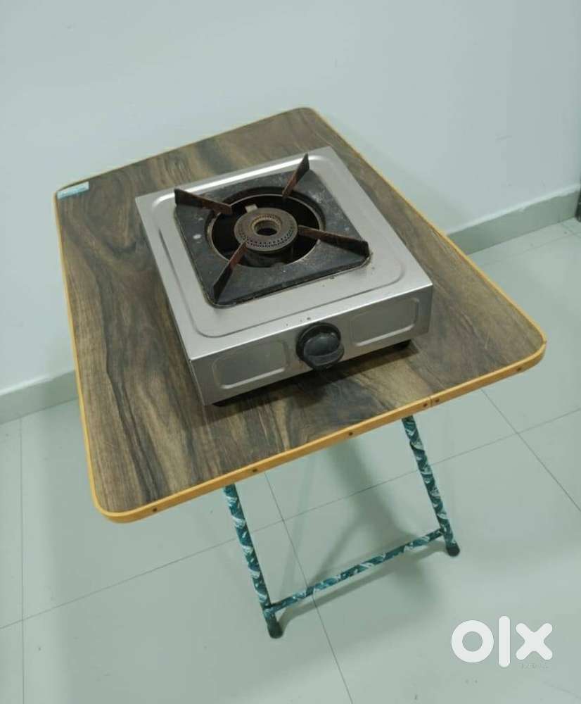 Foldable Study/Work Table + Single Gas Stove –  Moving Sale