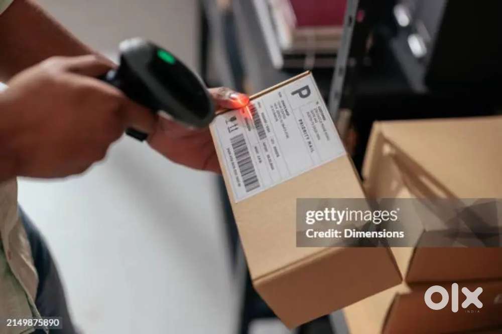 Office work parcel checking