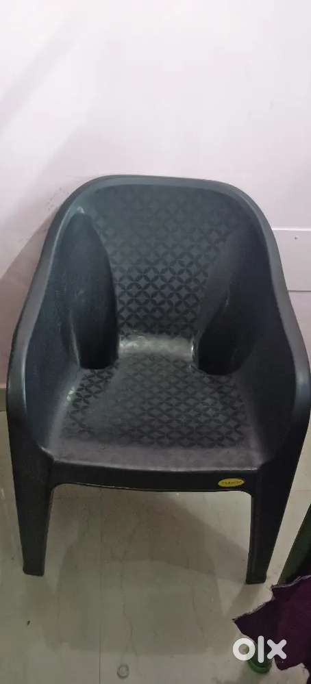 Typically with a seat ,a back,and legs