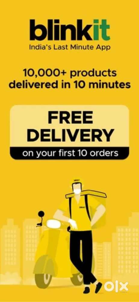 Blinkit delivery boy