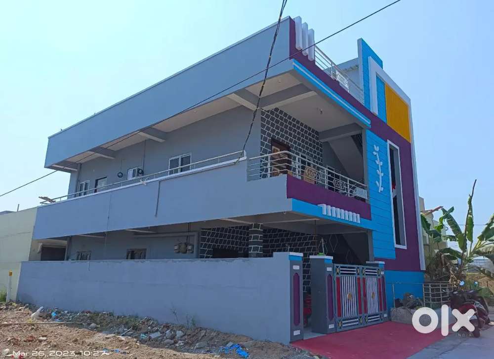 Sale G+1 House 30*45,3Bhk ground,1st floor2 sparet 1 bhk 1bhk poration