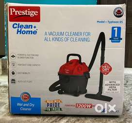 Prestige Wet&Dry Vacuum Cleaner Typhoon -05, Black and Red