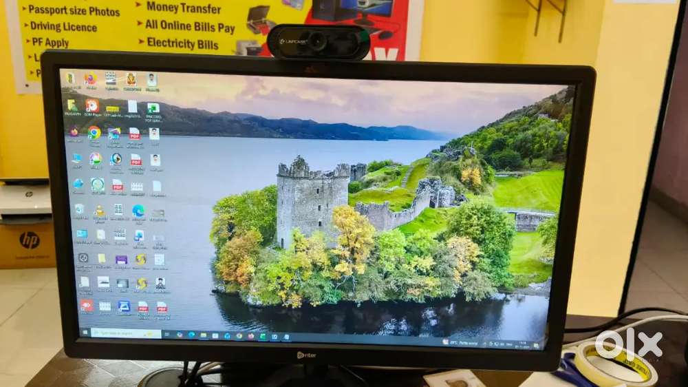 Assumbled Computer Epson L3250 Scaner & printer& Xerox & offica table