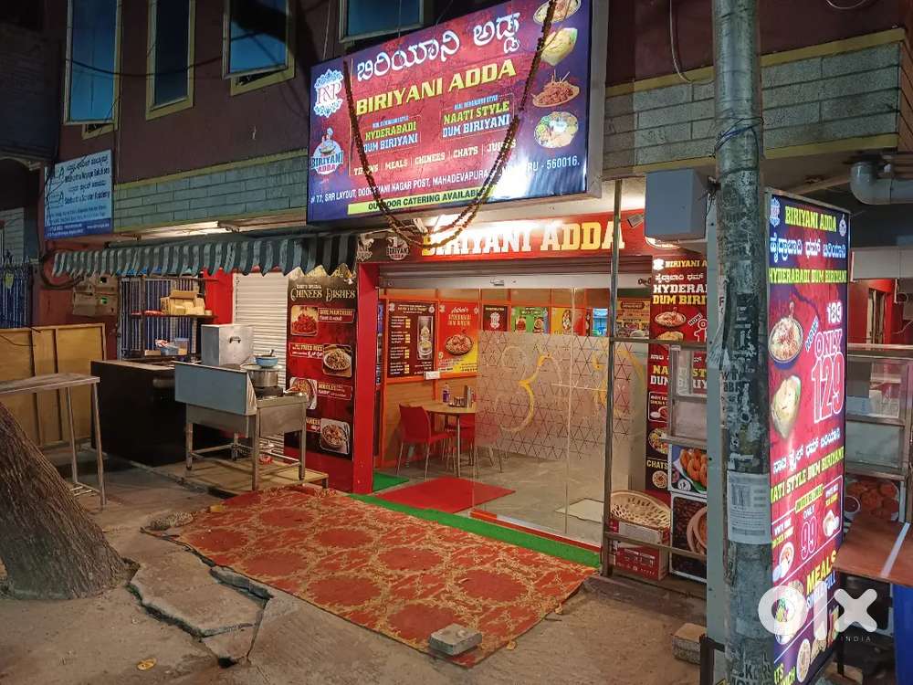 Need Counter Staff for Biriyani Outlets in Banglore