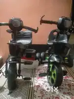 Kids 3 wheel twin bycical
