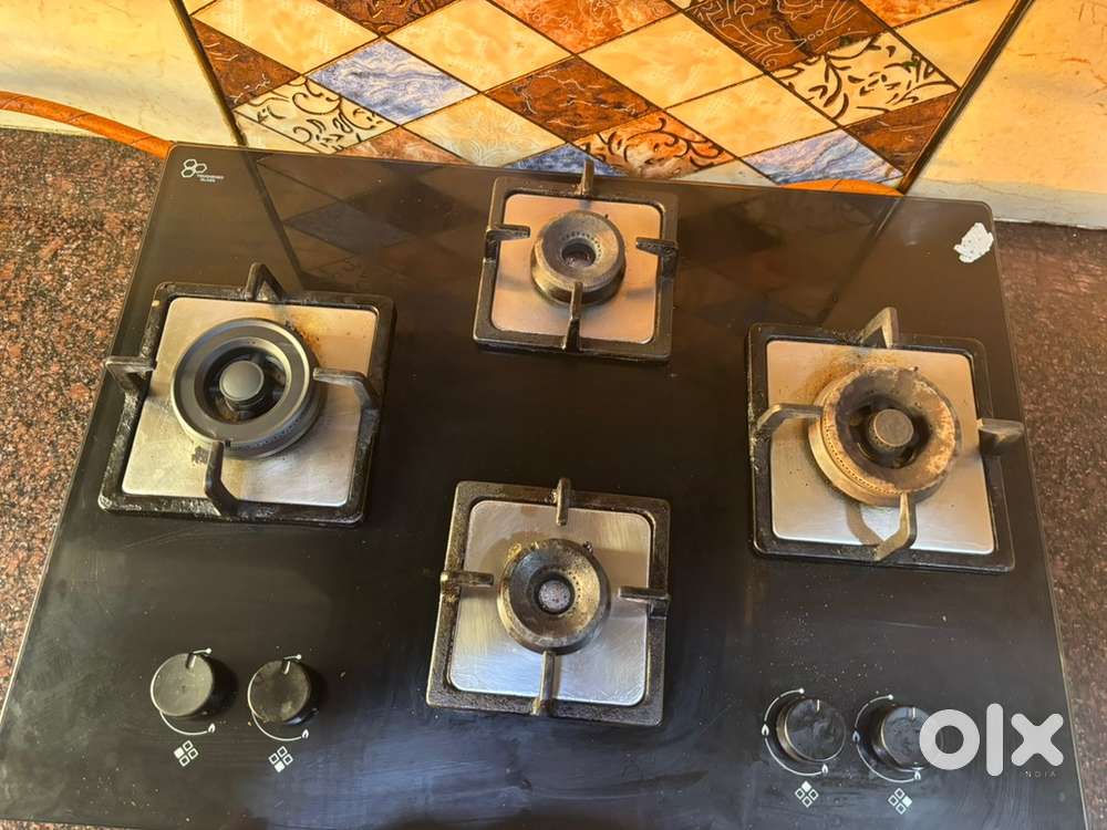 Superb Deal : Glass top - Gas Hob - 4 Burner