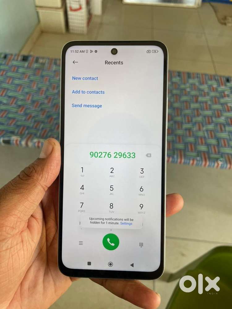 Redmi 12 5G 6/128 moonstone sliver 24 din old number photo main hai