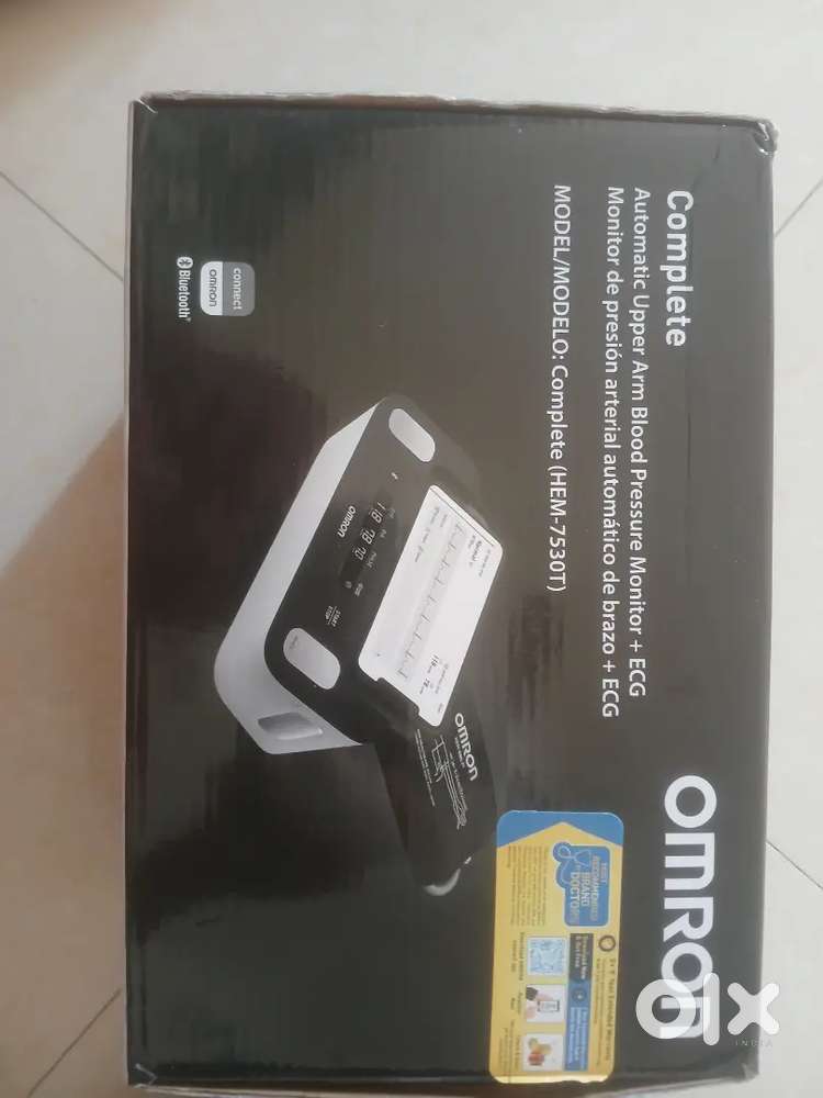 OMRON HEM-7530T BP ECG MONITOR new