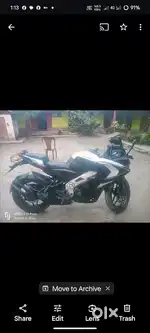 Bike is in showroom condition... single handed driven...