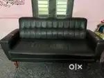 Leather sofa