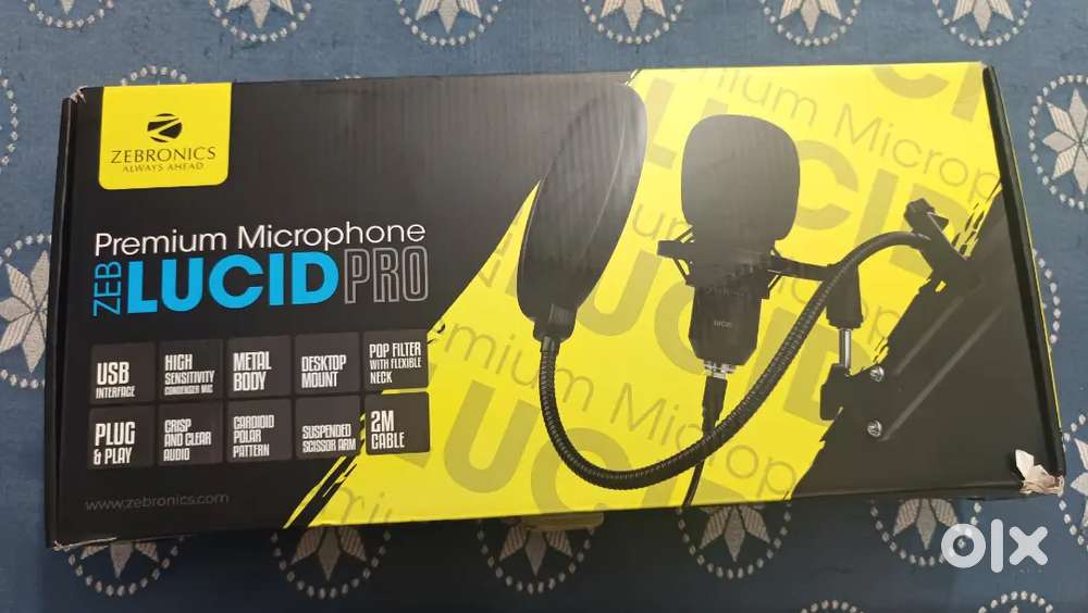 ZEB LUCID PRO - PREMIUM MIC BY ZEBRONICS