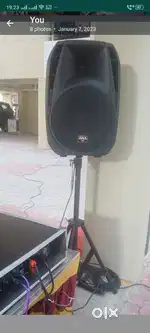 speaker, power amp ,mixer for sale