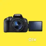Rent on Camera Canon 700D With Lens 18-55