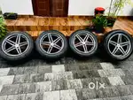 Best Condition Tyres and Stylish branded Wheels