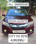 Honda City 1.5 VX i-DTEC MT, 2015, Diesel