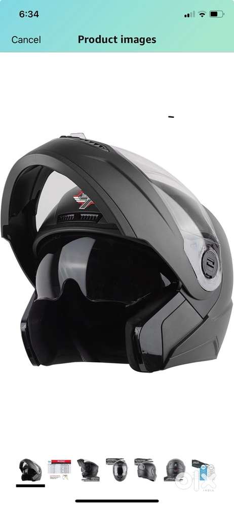 Steelbird 7 7 wings ISI certified helmet for men or women
