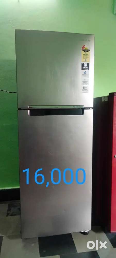 Samsung refrigerator double door and LG single door