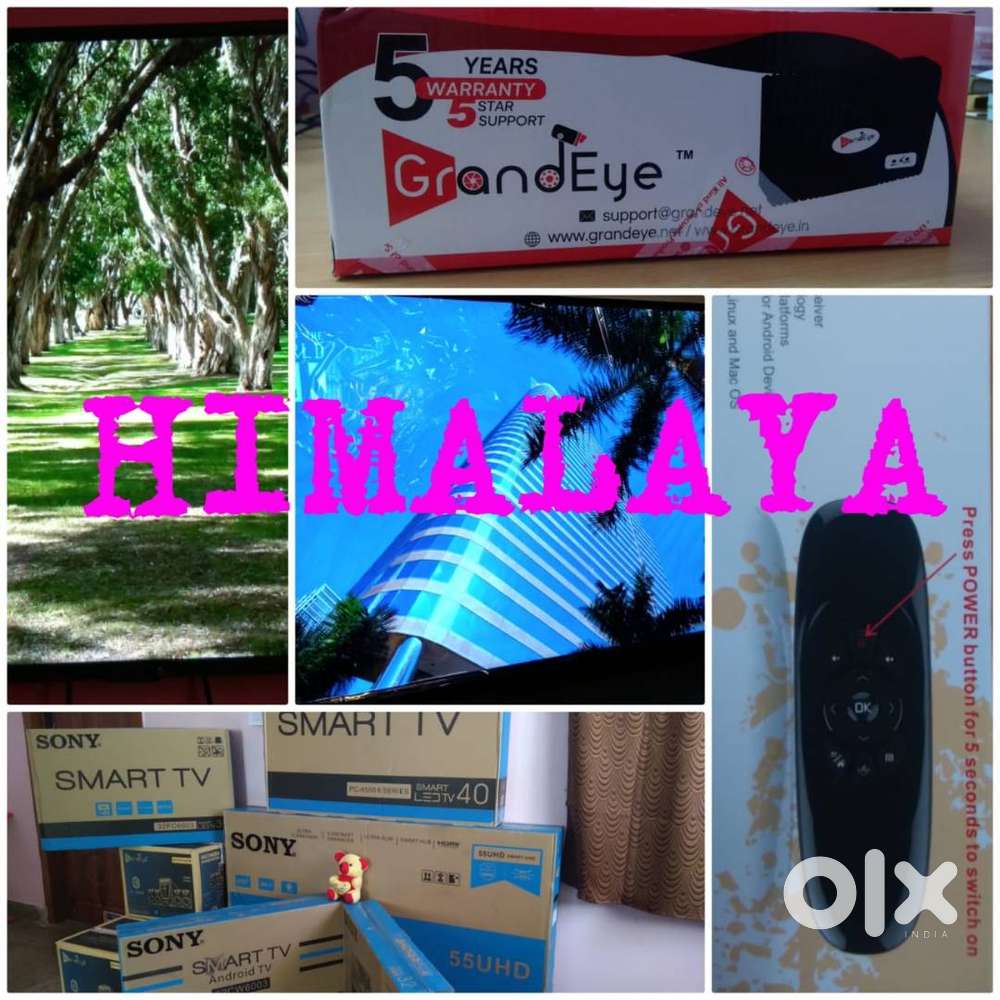 1gm Gold coin offer - 32 Inches Smart Android LED 4KR-5 Years Warranty