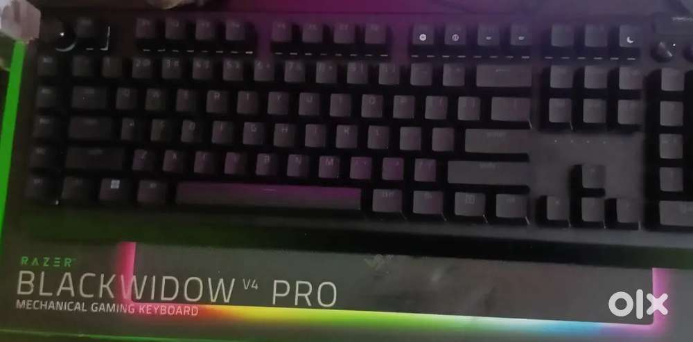 Razer Blackwidow v4 Pro (Yellow Switch) Gaming Keyboard