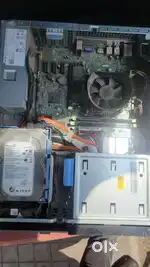 Dell monitor , cpu ,keyboard, mouse very less used