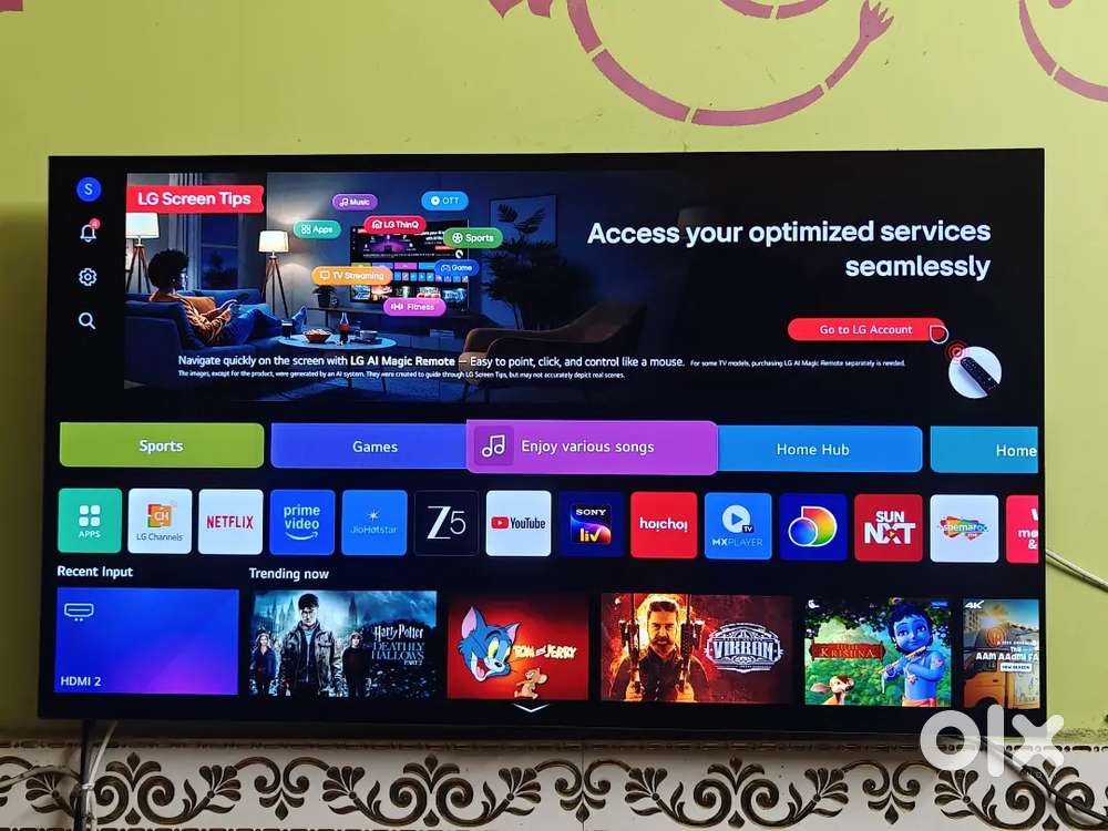 LG OLED C2 42 EVO 4K ULTRA HD 120 Hz TV