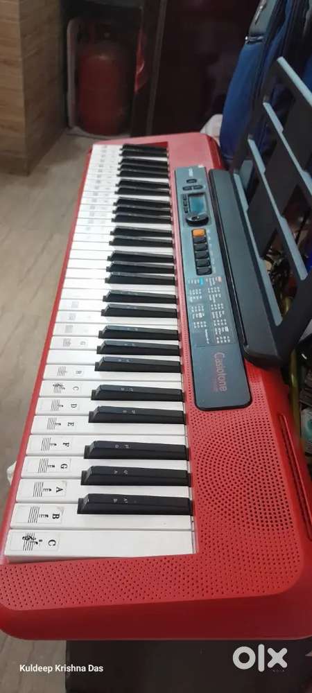 Casiotone CTS 200 keyboard (RED COLOUR )