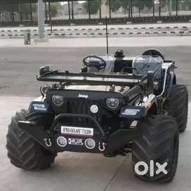 willys jeep modified by Bombay Jeeps Open jeep Mahindra jeep MODIFIED
