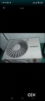 Hitachi inverter model only outdoor 1.5ton available only 2.5years