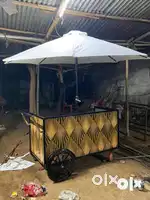 Brand new towing food cart excluding Umbrella for sale at whole sale r