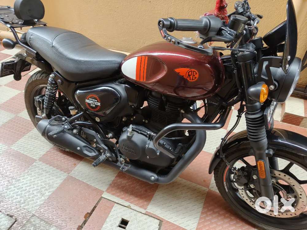 Royal Enfield Hunter 350 Dapper Orange 7months old brand new condition
