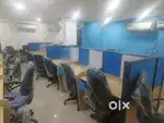 25 seater 2 cabin 1 conference plag n play office space for rent
