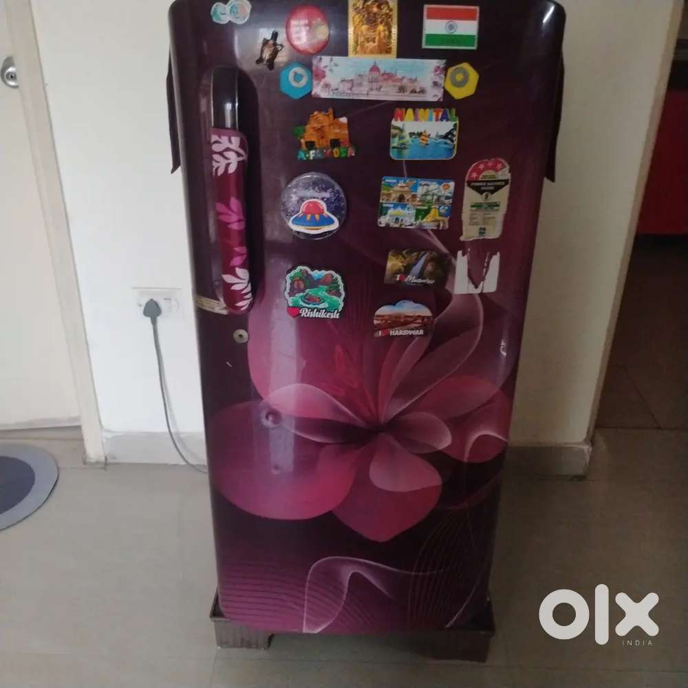 4 star fridge red colour