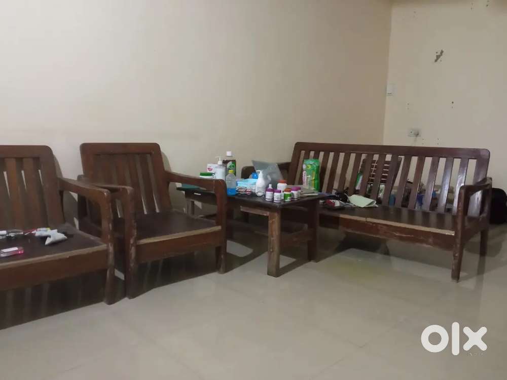 Sagwan antique Sofa set