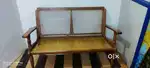 Wooden sofa set