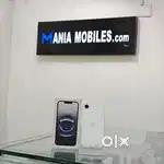 MANIA MOBILES IPhone 16e 128gb white color just open box only Rs48,999