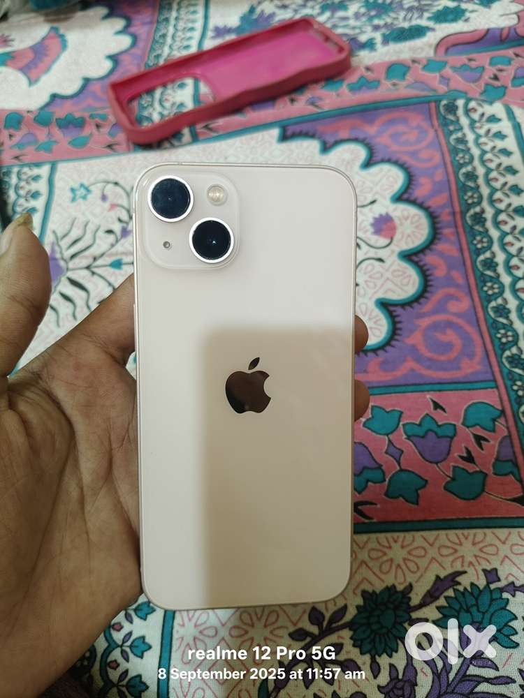 I phone 13 pink color ( very rare ) showroom condition (dotless cond)