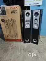 Intex tower speaker 2 set 1600watt super conditions boxx ache