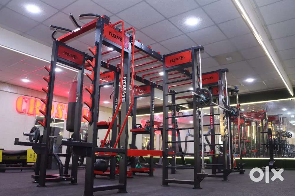 Fully commercial gym setup